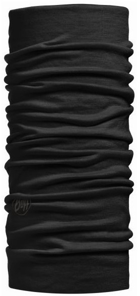 Obrázok Merino Wool Buff Lightweight Buff Solid Black