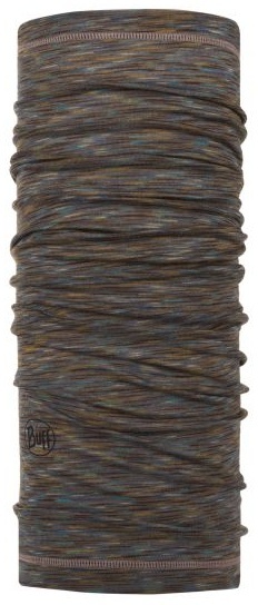 Obrázok Merino Wool Buff Lightweight Stripes Fossil