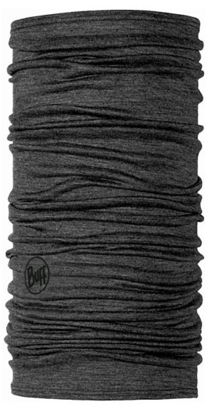 Obrázok Merino Wool Buff Lightweight Buff Solid Grey