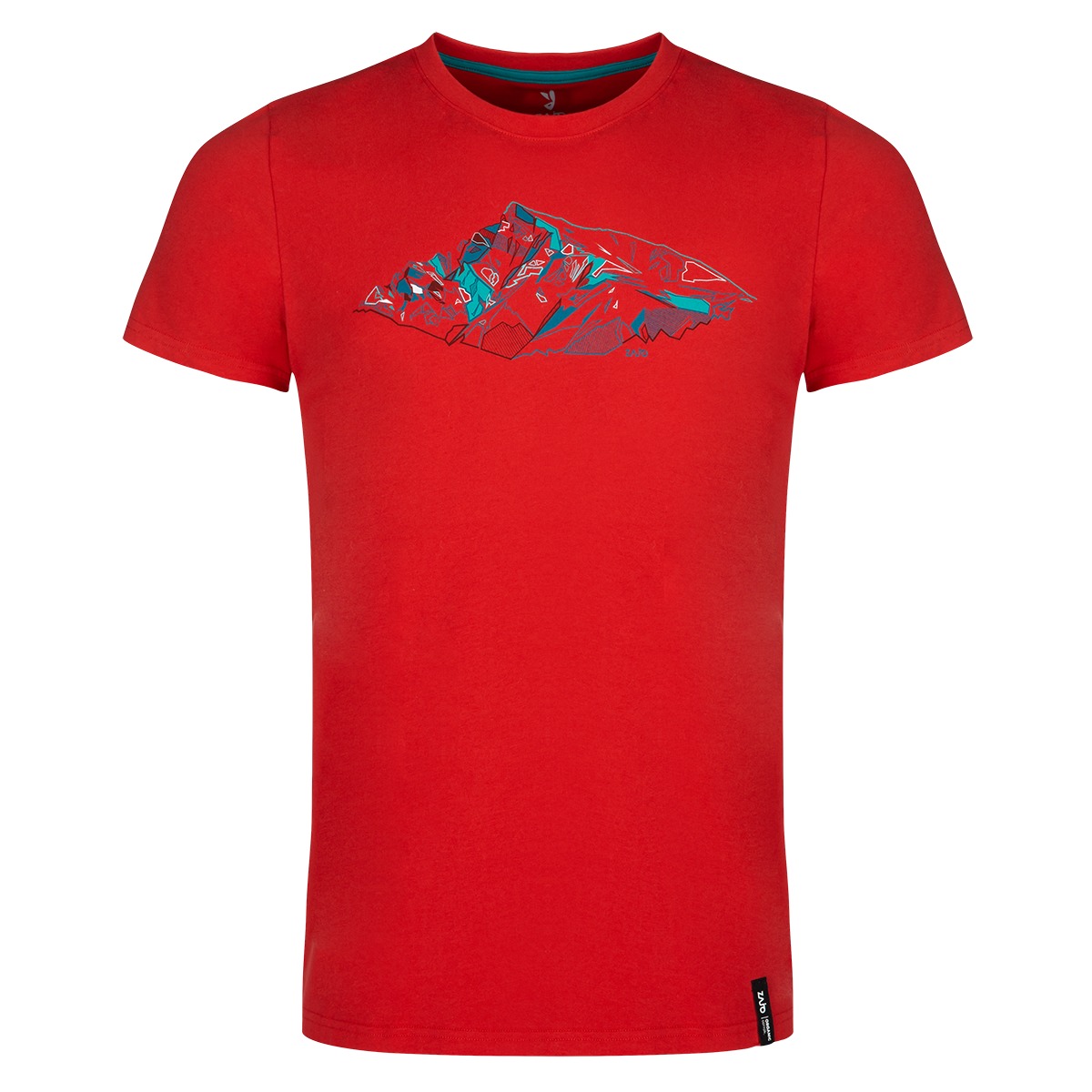 Obrázok Tričko Zajo Bormio T-shirt SS Racing Red Peak