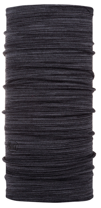 Obrázok Merino Wool Buff Midweight Castlerock Grey Stripes