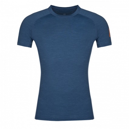 Obrázok ZAJO | Bjorn Merino Tshirt SS 2018 Poseidon Blue XL