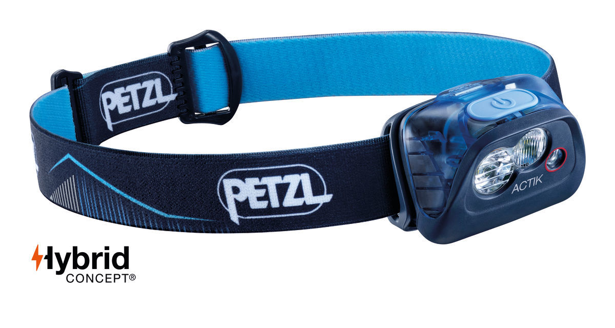 Obrázok čelovka Petzl ACTIK modrá E099FA01