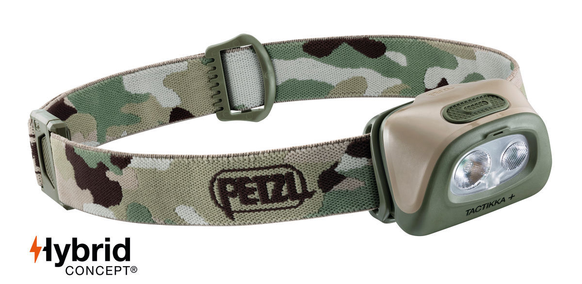 Obrázok čelovka Petzl Tactikka+ Kamufláž E089EA01