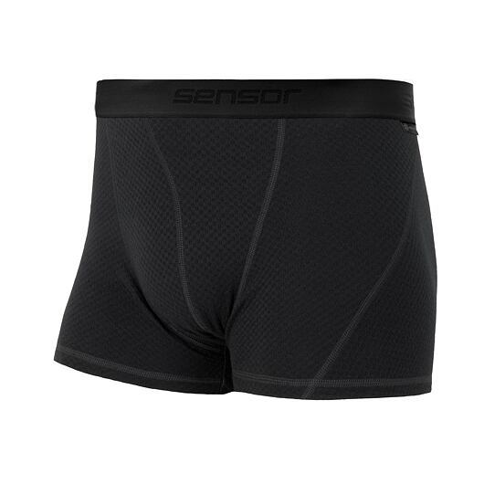 Obrázok Boxerky Sensor MERINO DOUBLE FACE čierne 15100027