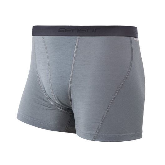 Obrázok Pánske boxerky Sensor Merino Wool Active sivá 17200023