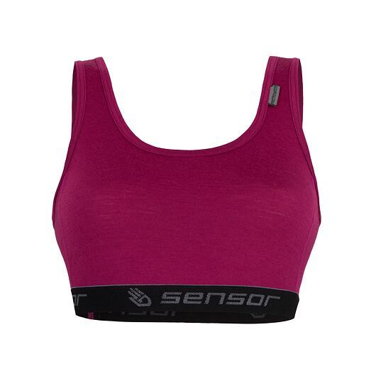 Obrázok Dámska podprsenka Sensor MERINO ACTIVE lilla 17200025