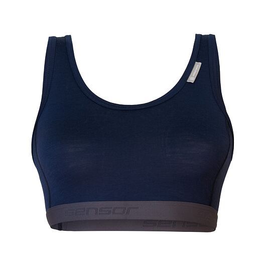 Obrázok Sensor | Merino Active Bra Tmavo Modrá XL