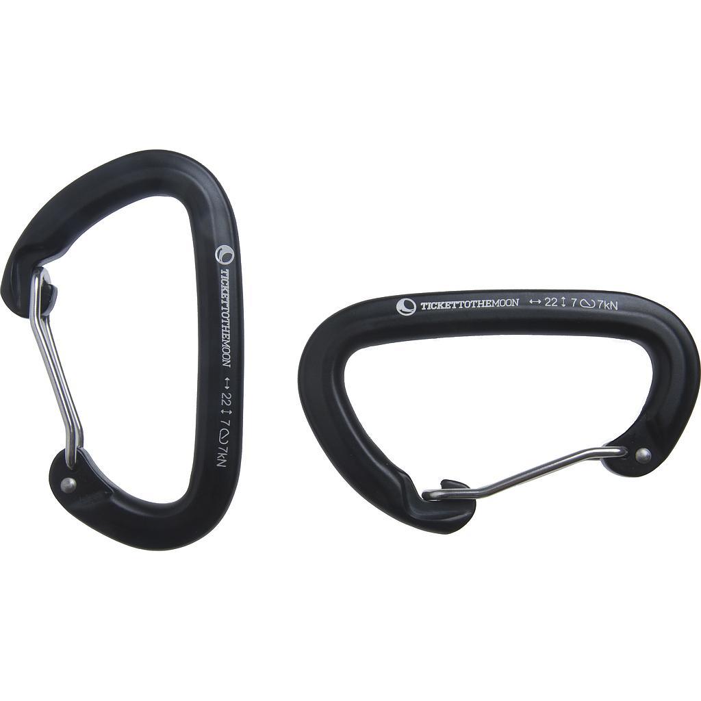 Obrázok TTTM | Carabiner Black 22 kN