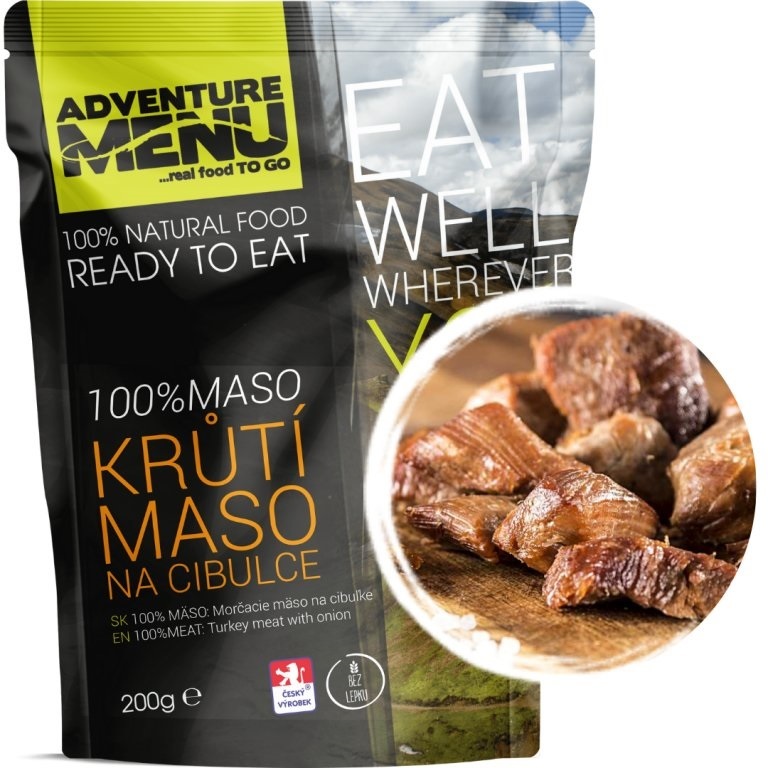 Obrázok Adventure Menu Morčacie mäso na cibuľke 200 g