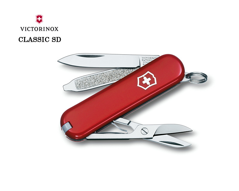 Obrázok Victorinox Victorinox - Multifunkčný vreckový nôž 5,8 cm/7 funkcií červená GG111