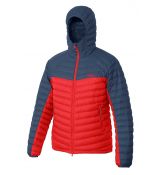 Warmpeace | Minto XL Red/Majolica Blue